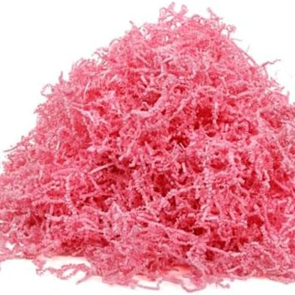 Greenii 2 LB Crinkle Cut Paper Shred Filler great Gift boxes Gift Wrap Pink - Picture 2 of 3